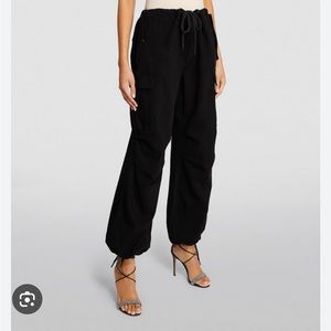 Alexander Wang Denim Baggy Cargo Pants